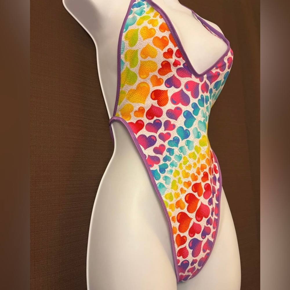 Backless Bodysuit Handmade Exotic Dancer Outfit